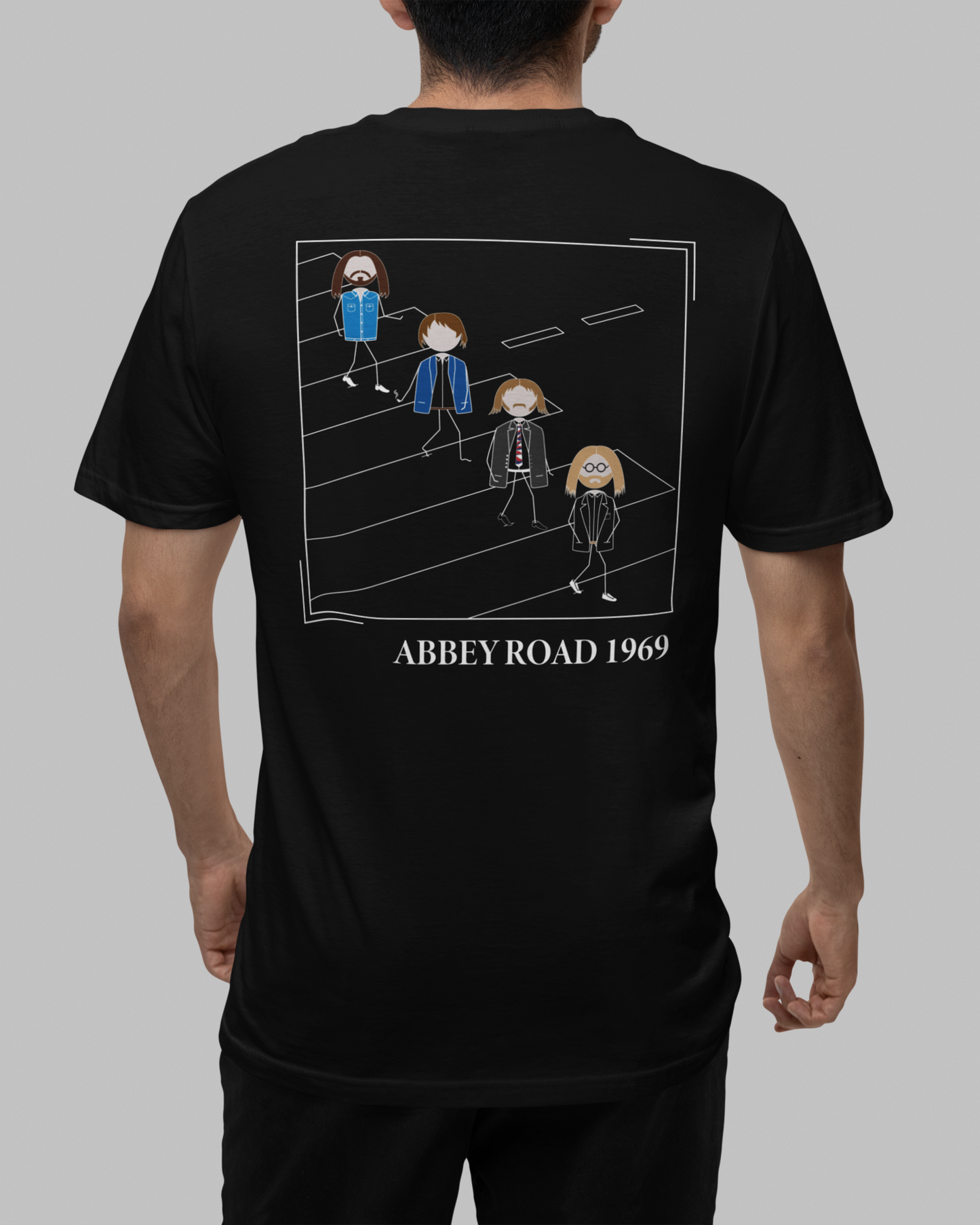Una Calle, Una Banda – Abbey Road 1969 [Diseño Espalda]