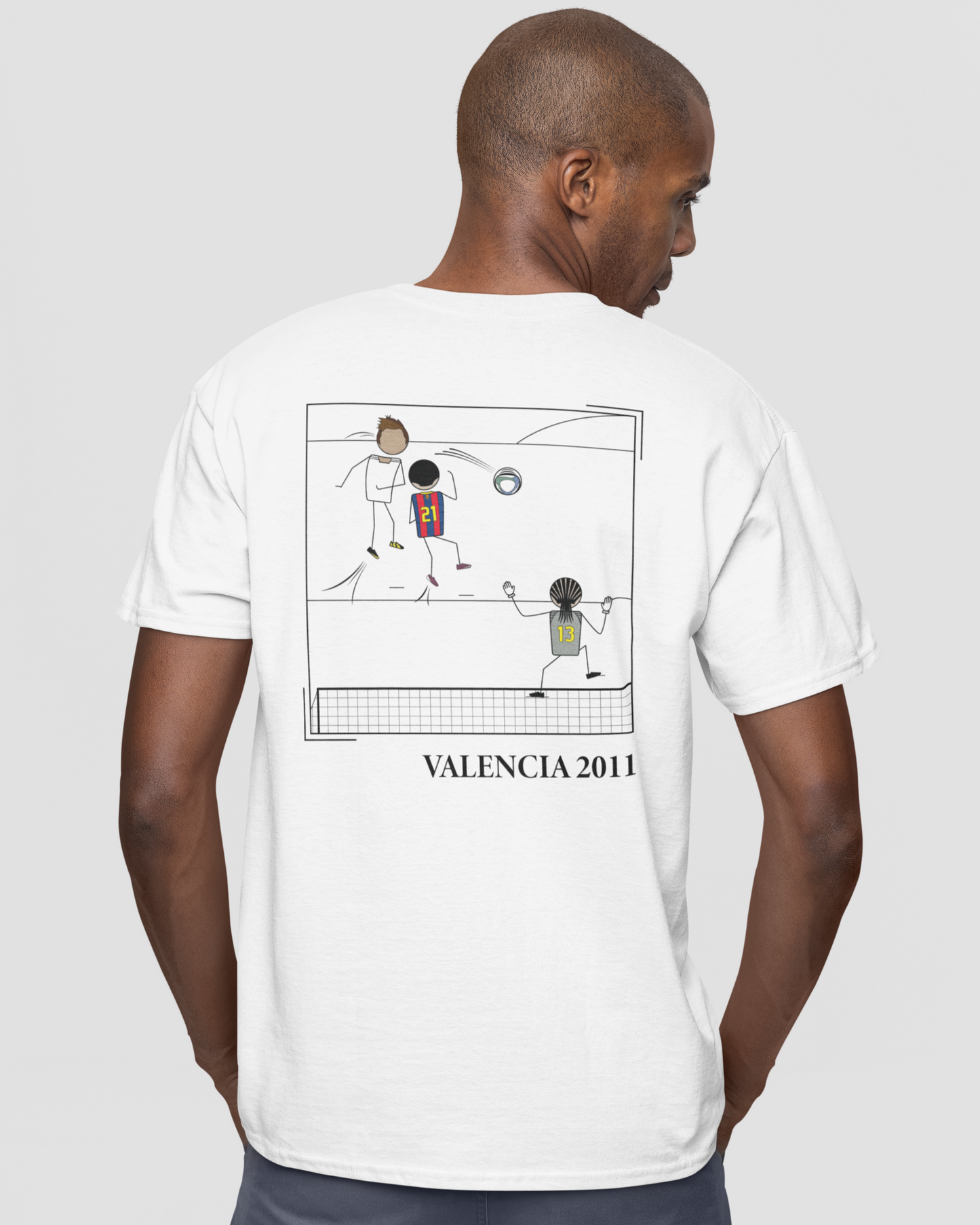 El Cabezazo Imposible  – Valencia 2011 [Diseño Espalda]