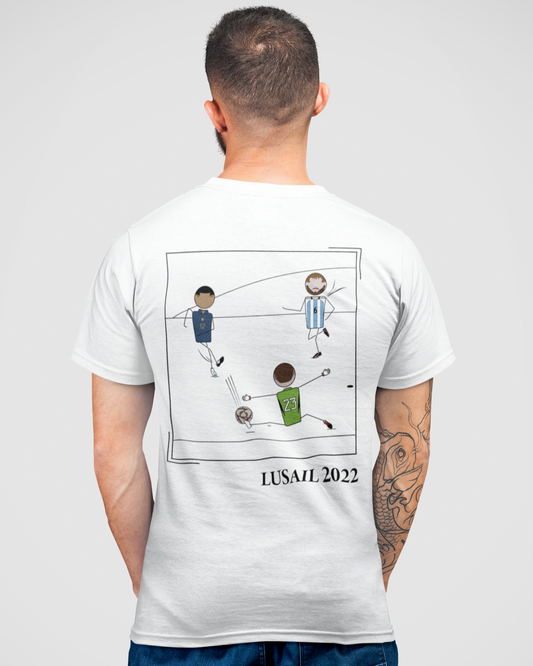 Un Pie, un Mundial – Lusail 2022 [Diseño Espalda]