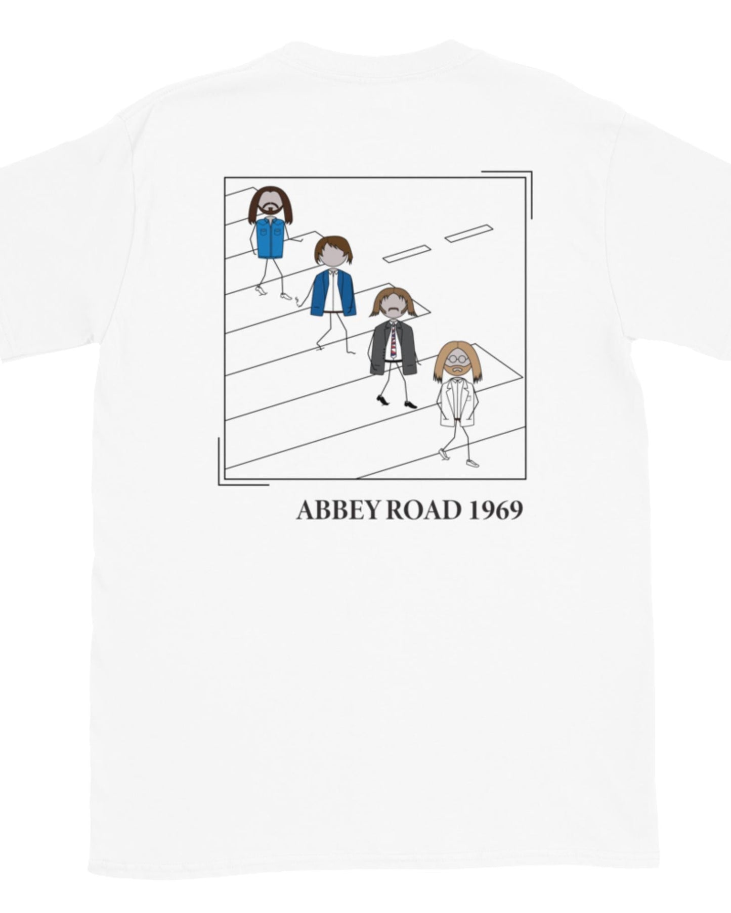 Una Calle, Una Banda – Abbey Road 1969 [Diseño Espalda]