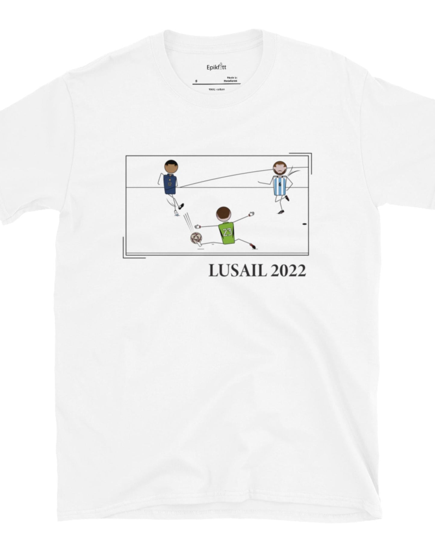 One Foot, One World Cup – Lusail 2022 [Front Design]