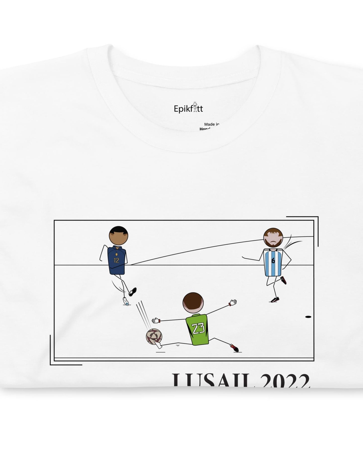 One Foot, One World Cup – Lusail 2022 [Front Design]