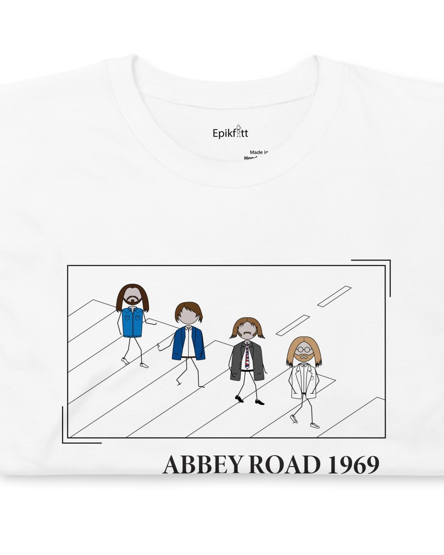 Una Calle, Una Banda – Abbey Road 1969 [Diseño Frontal]